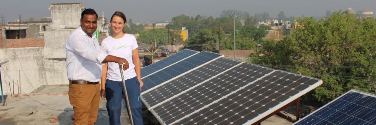 Photovoltaik für Dhara Children Academy in Indien
