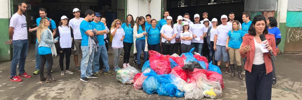 World cleanup day greenfinity brazil