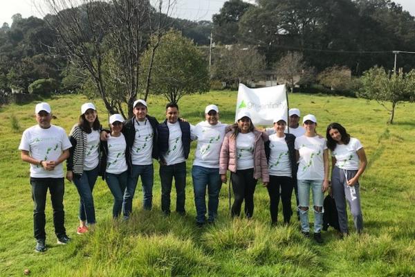 Greenfinity Day im Süden von Mexiko City – 100 gepflanzte Bäume