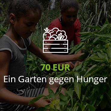 70 EUR spenden gegen den Hunger