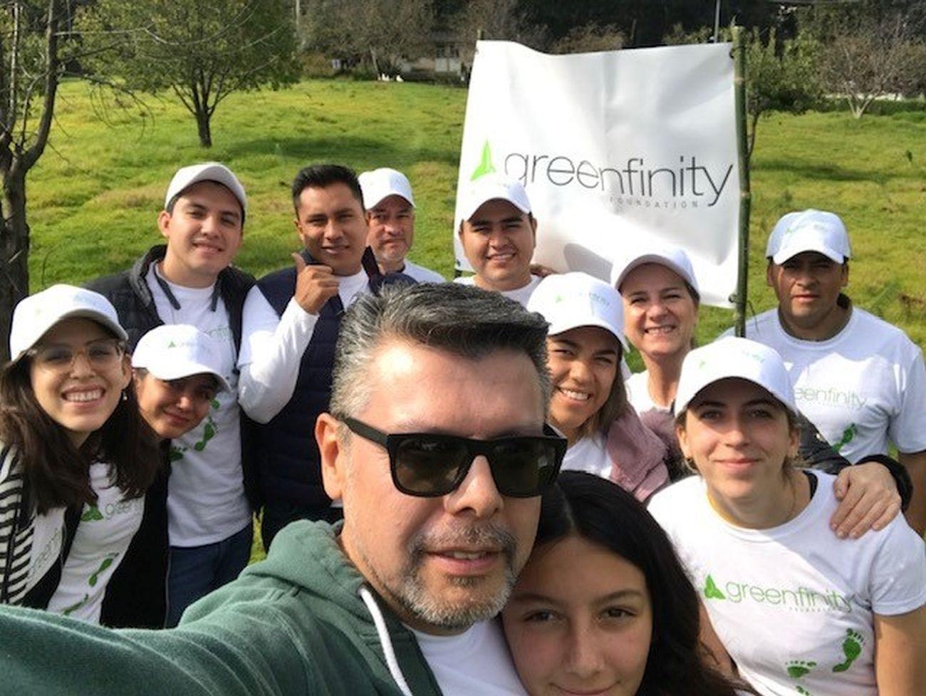 Greenfinity Day im Süden von Mexiko City – 100 gepflanzte Bäume