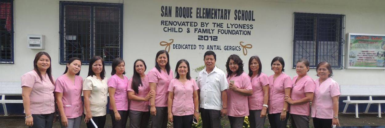 Teachers San Roque Elementary Philippines
