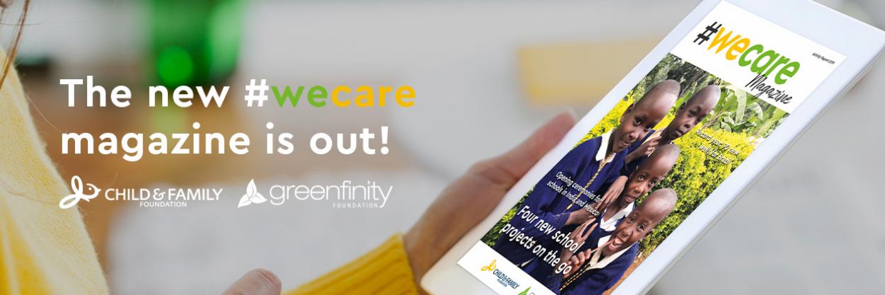 The new #wecare magazine is out now!