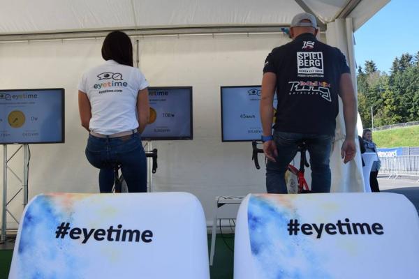 eyetime bike challenge for a good cause