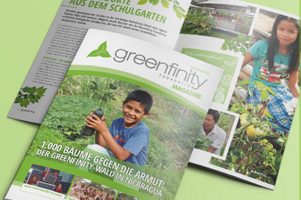Das neue Greenfinity Foundation Magazin ist da