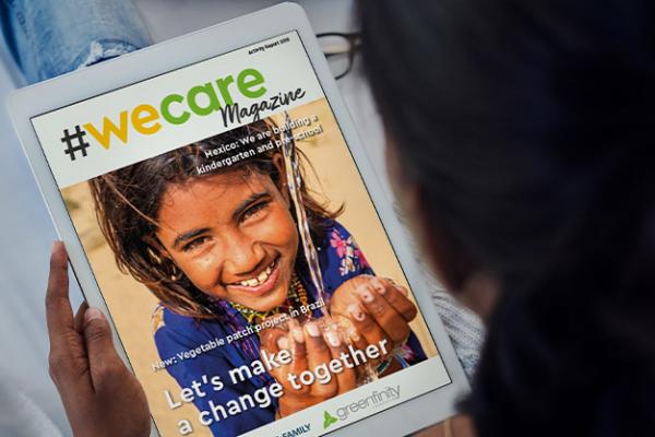 Die erste Ausgabe des neuen #wecare Magazine ist da!
